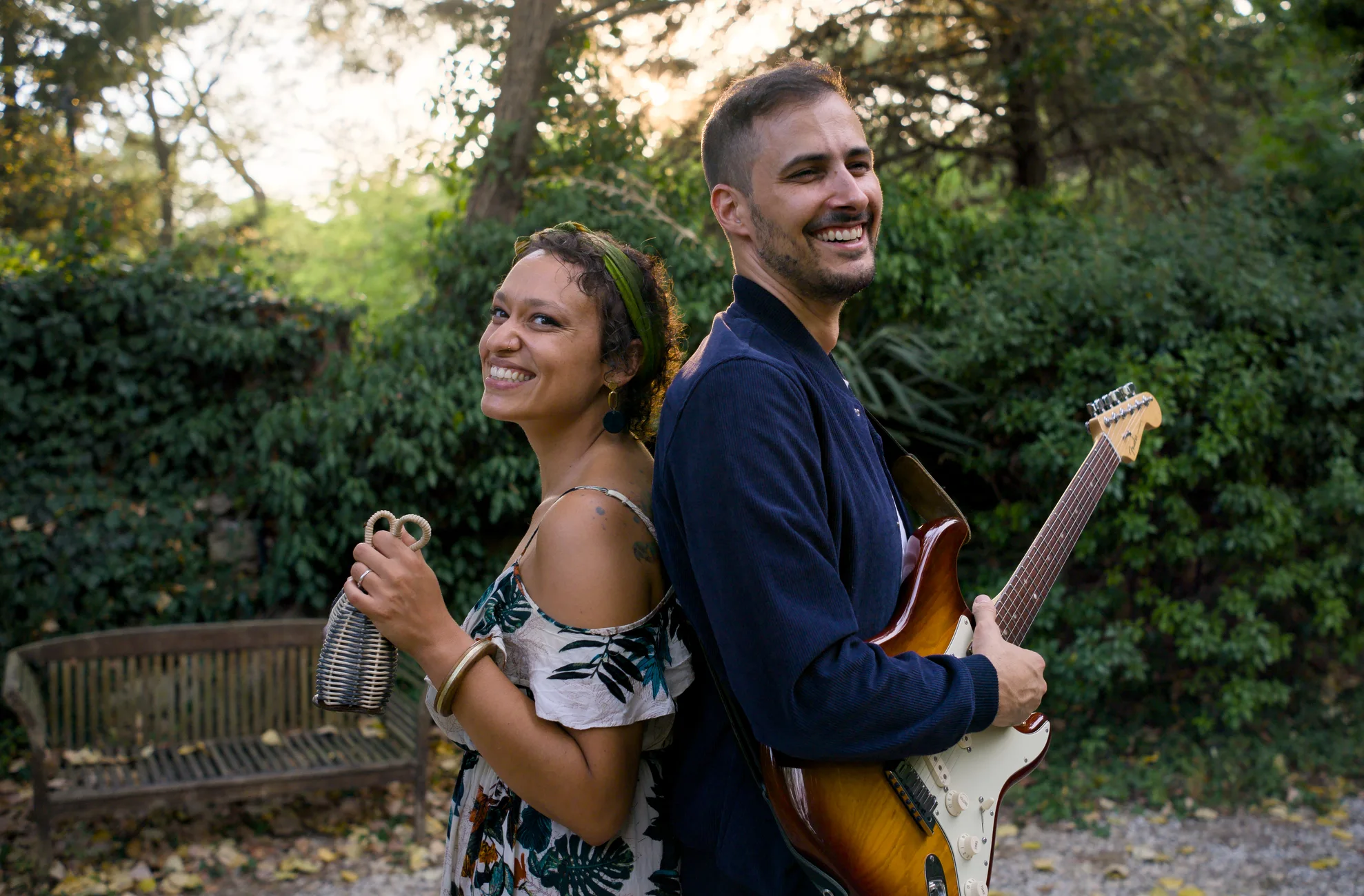 Larissa Vasconcellos et Martin Gioani